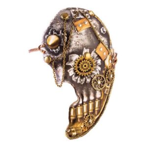 Steampunk 1/2 Face Mask