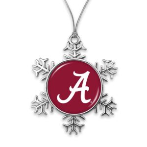 University Of Alabama Snowflake Ornament