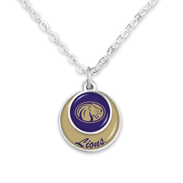 University Of North Alabama Disk Necklace