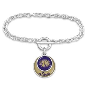 University Of North Alabama Disk Bracelet