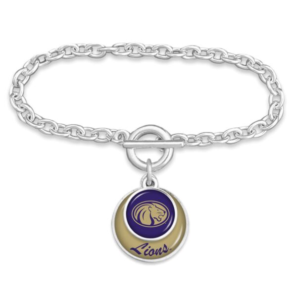 University Of North Alabama Disk Bracelet