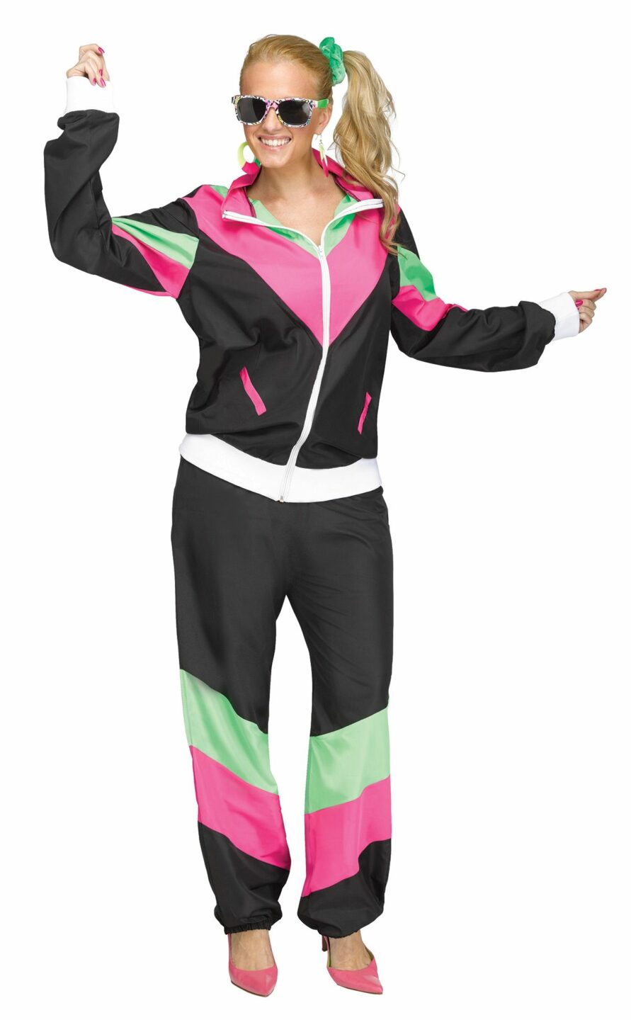 80s Sweat Suit Womens Costume - Party WOW