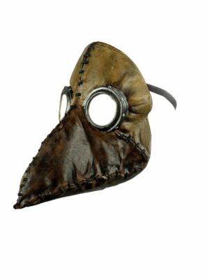 Plague Doctor Brown Mask