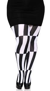 Illusion Pantyhose Plus Size