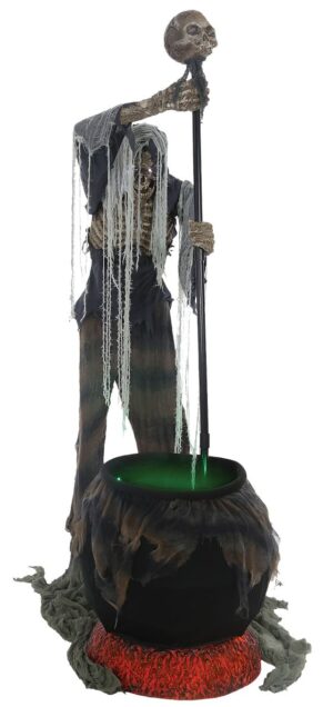 6' Cauldron Creeper Animated Prop