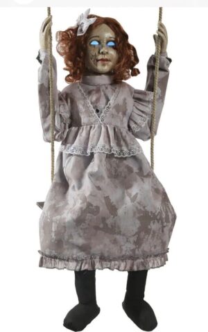 Decrepit Doll Swing Animated Prop