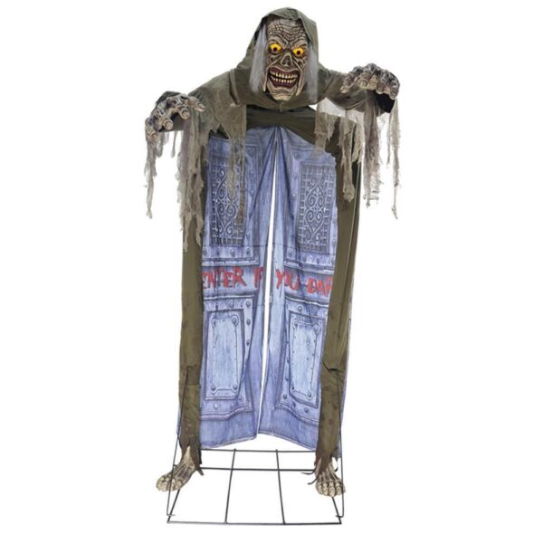 10' Looming Ghoul Doorway Animated Prop