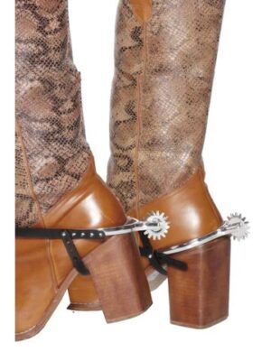 Silver Cowboy Spurs