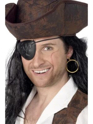 Pirate Eyepatch & Earrings