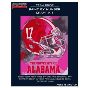 University Of Alabama Paint By Number Kit