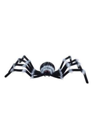 73" Grey Trim Black Spider