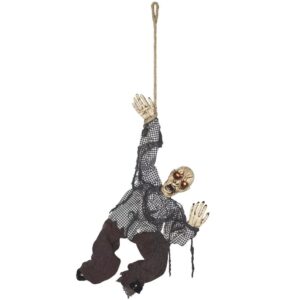26" Animated Zombie On Rope