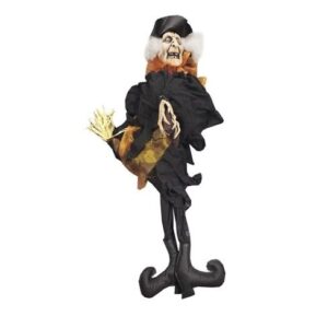 36" Animated Witch Standing Prop