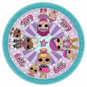 Lol Surprise 7" Plates 8CT