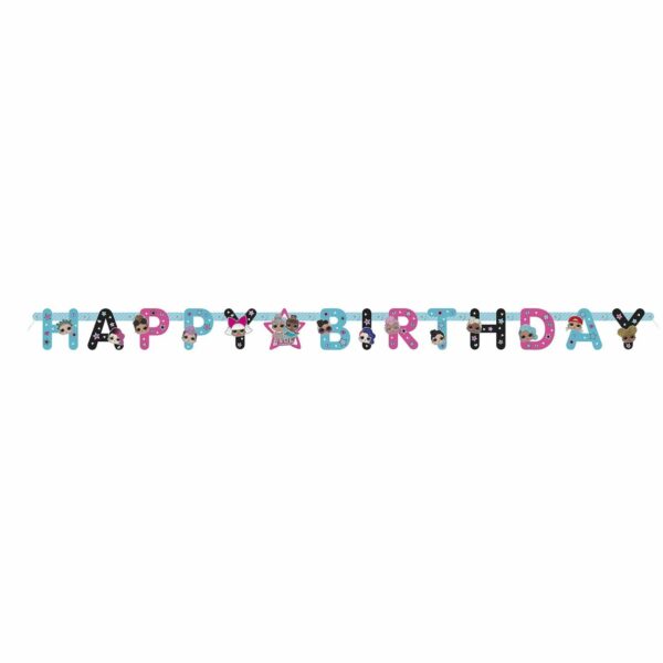 Lol Surprise Large Happy Birthday Banner