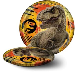 Jurassic World Dominion 7" Plates 8CT