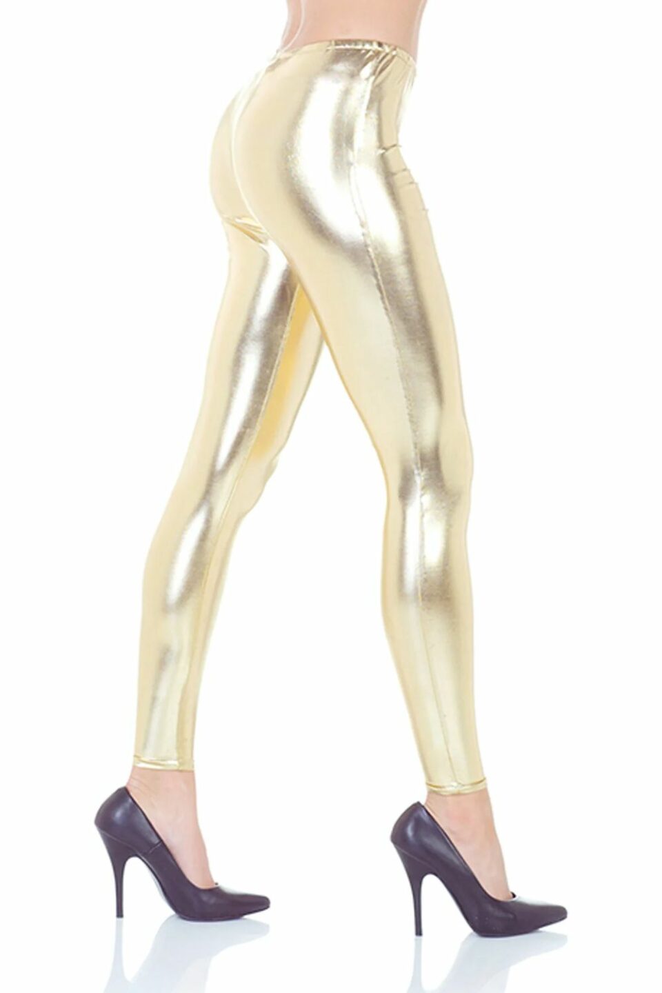 Shiny Leggings Gold