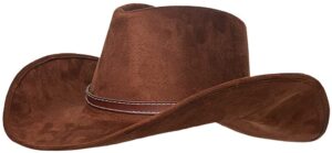 Basic Suede Brown Cowboy Hat