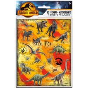 Jurassic World Dominion Stickers 80CT
