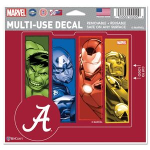 University Of Alabama Marvel 4.5"x5.75" Decal