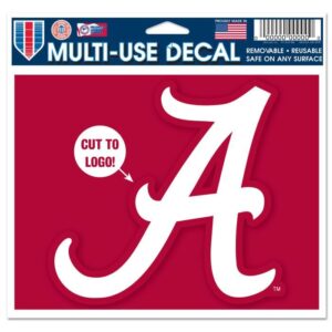 University Of Alabama 4.5x5.75 Logo Decal