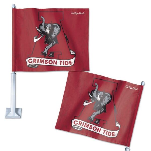 University Of Alabama Vault Car Flag