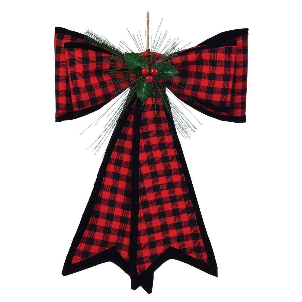 Deluxe Plaid Christmas Bow Party WOW