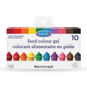 Food Color Liquid Gel Kit 10CT 6.1oz