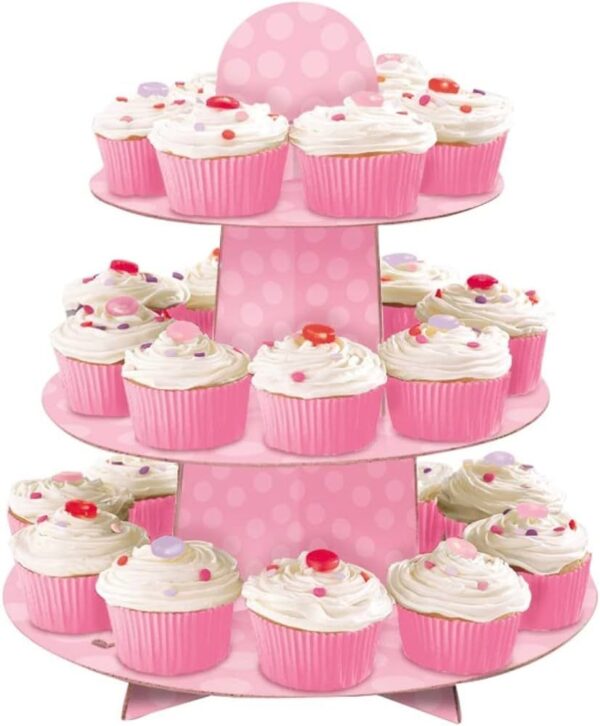 Pink Cupcake Stand