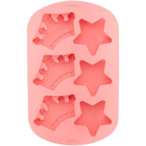 Royal Crowns and Stars Silicone Cake Mold