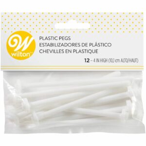 4" Plastic Pegs 12CT