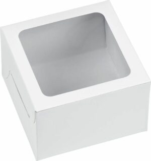 Cupcake Boxes W/Window 3CT
