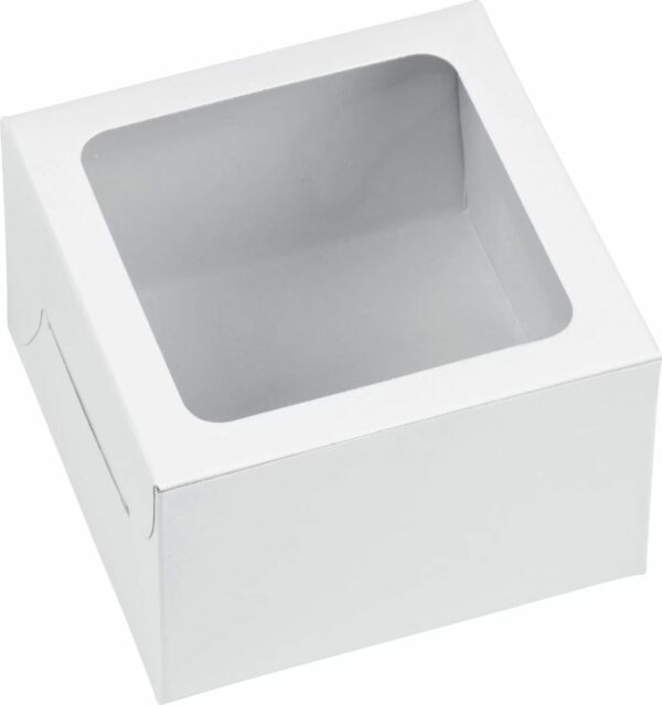 Cupcake Boxes W/Window 3CT