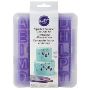 42pc Alphabet/Number Cutout Kit