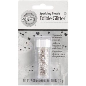 Hearts Edible Glitter