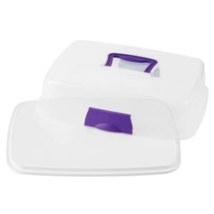 Oblong Reversible Base Plastic Caddy
