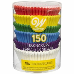Rainbow Baking Cups 150CT
