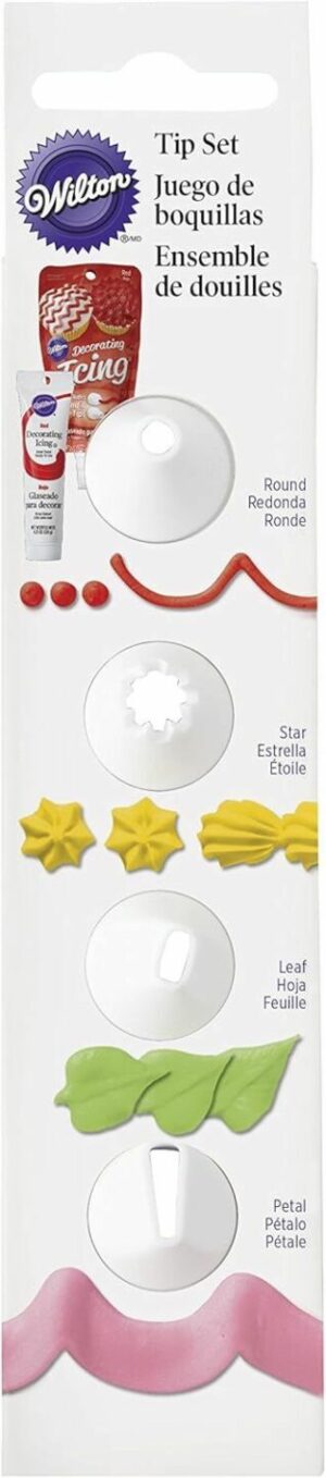 4PC Icing Tip Set