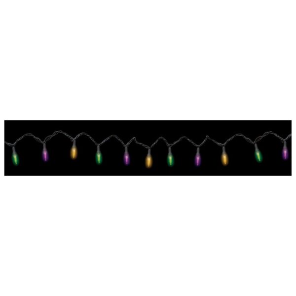 Mardi Gras Large String Lights 16'