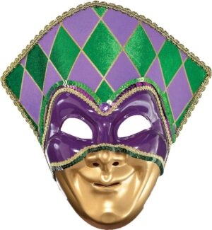 Mardi Gras Jester Mask