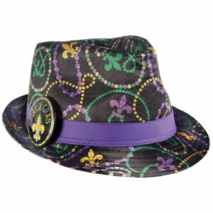 Mardi Gras Fedora