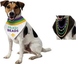 Mardi Gras Pet Bandana
