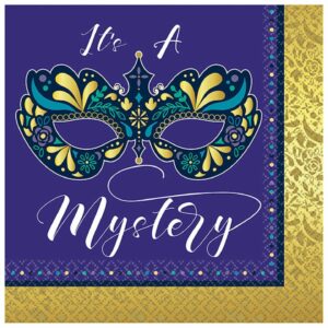 Mardi Gras Masquerade Lunch Napkins 16CT