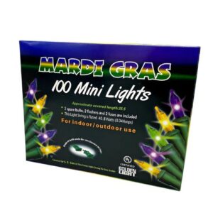 Mini Mardi Gras Light 100CT 22'