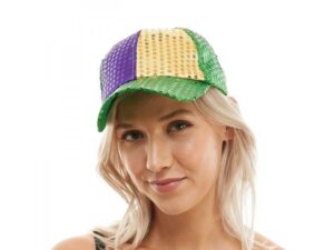 Mardi Gras Baseball Hat
