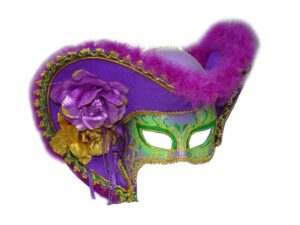 Mardi Gras Lady Pirate Mask