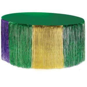 Mardi Gras Foil Fringe 15FT