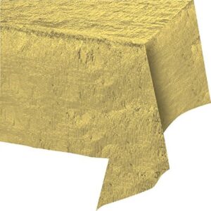 Metallic Gold Tablecover 54"X108"
