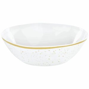 13.5"  Melamine Speckle Bowl