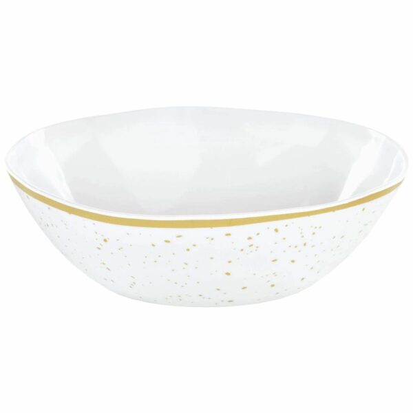 13.5"  Melamine Speckle Bowl